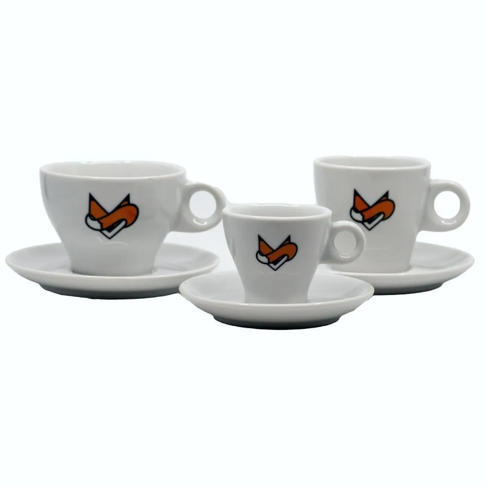 Koffiekopje met schotel - Vos servies