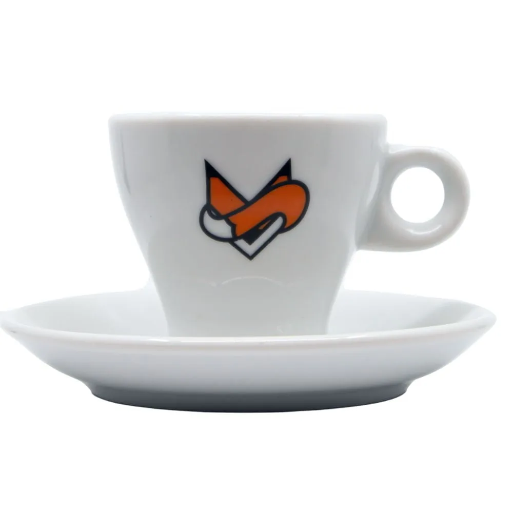 Koffiekopje met schotel - Vos servies