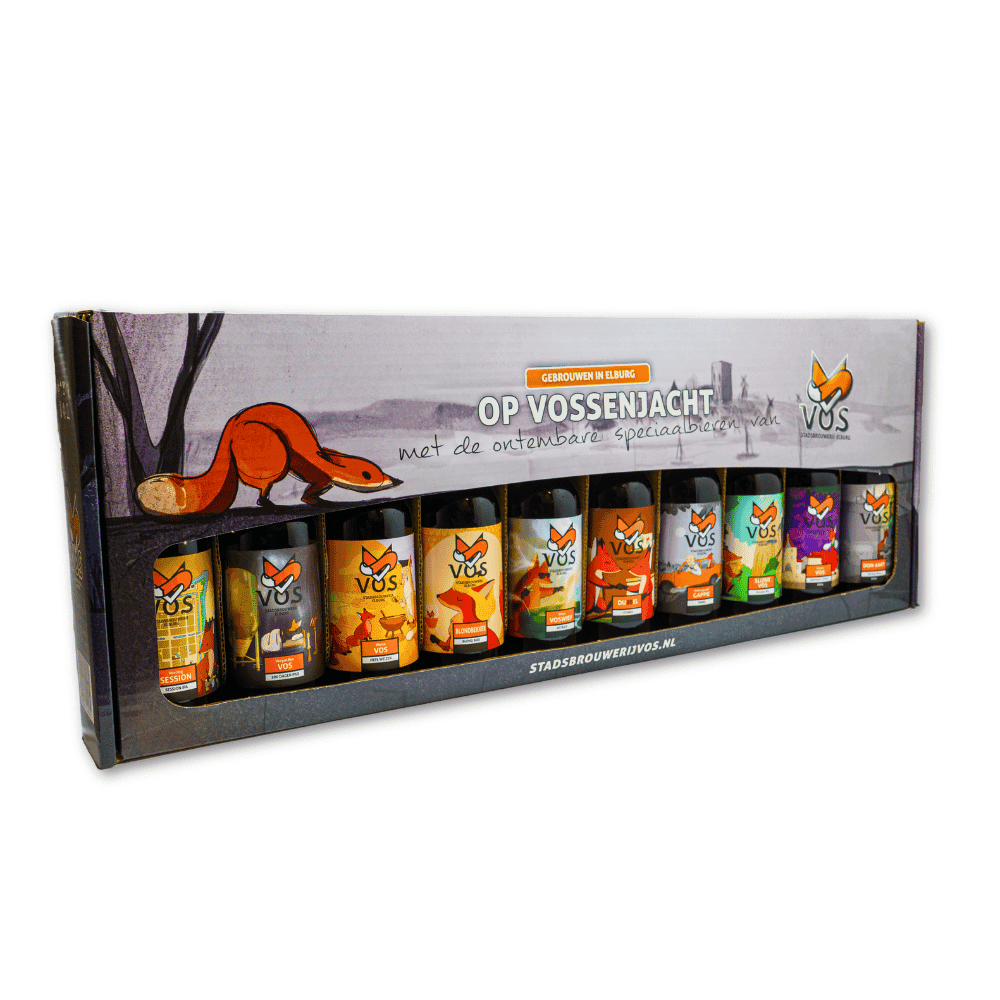 Giftbox Vossenjacht - 10x fles