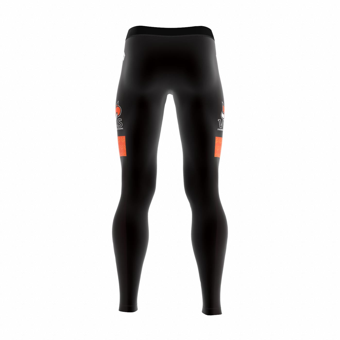 Vos hardloop lange broek - Athletics lycra tight - Afbeelding 4